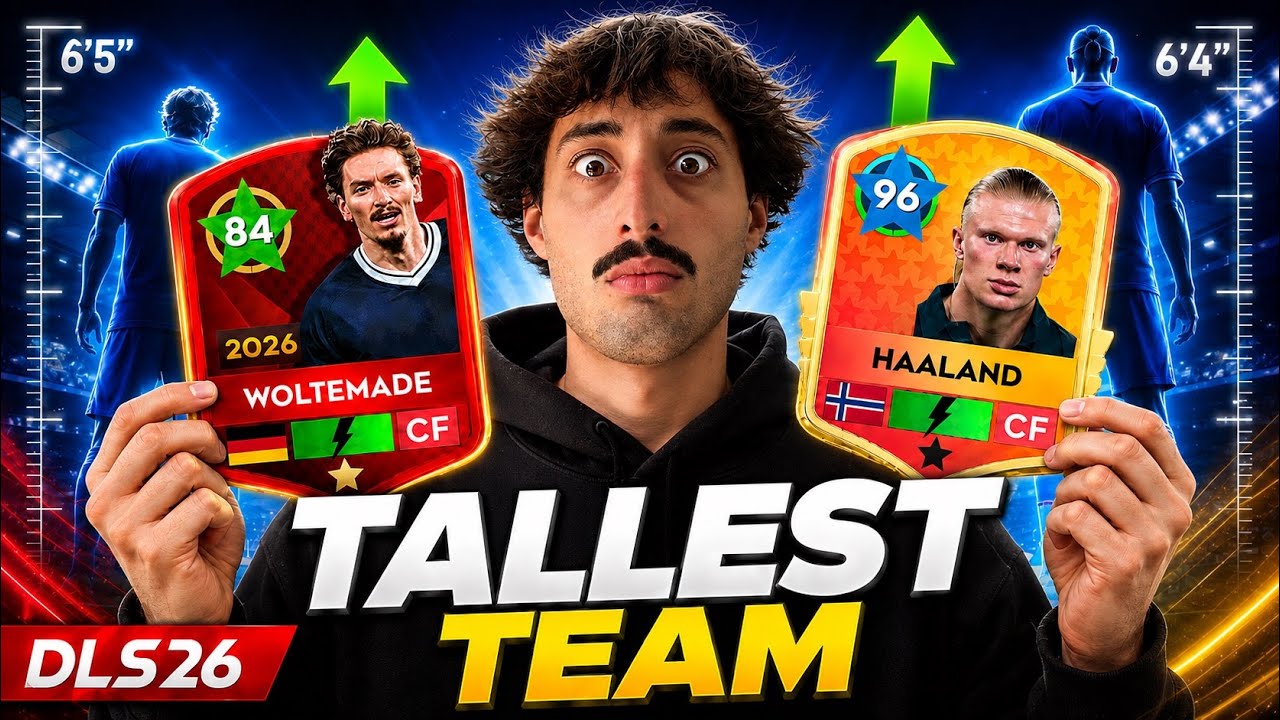 I Built the Tallest Team in DLS26… and Became the Player I Hate