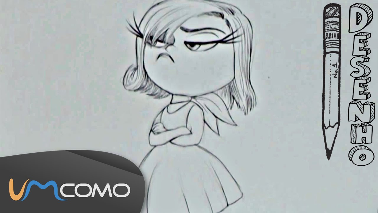 Desenho da Nojinho de Divertida Mente 