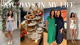VLOG: NYC days in my life! summer clothing haul, QVC with my mom   spontaneous purchases??