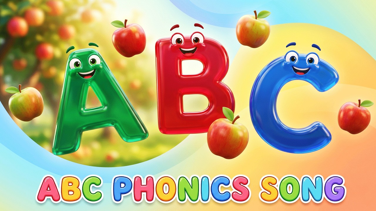 🌈 ABC Phonics for Toddlers | Fun Learning Song | Easy Phonics Song for ...