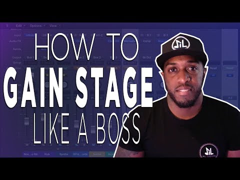 How To Gain Stage Like A Boss | Gain staging in Logic Pro X | Set Levels With Pre fader Metering