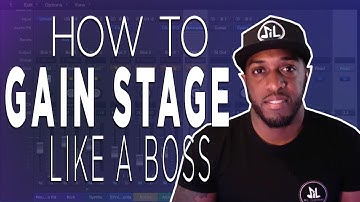 How To Gain Stage Like A Boss | Gain staging in Logic Pro X | Set Levels With Pre fader Metering