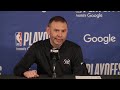 Denver Nuggets Live Postgame Press Conference vs. LA Clippers 🎙️ Round 1 Game 3 | 2025 NBA Playoffs