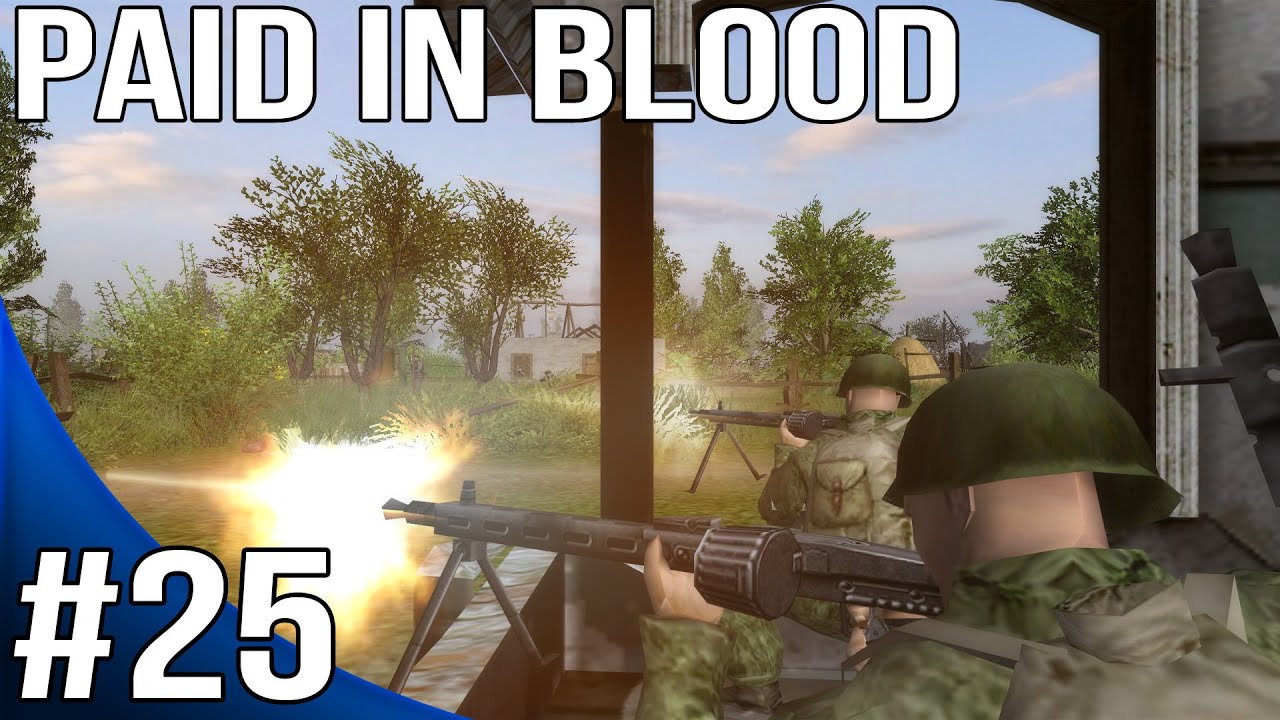 Men of War Red Tide Walkthrough - Mansteins Guns - Paid in Blood