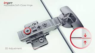 Impro - Петля со встроенным регулируемым доводчиком