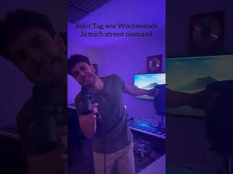 LUCA HÄNNI - Mega Track @ninachuba 🔥Musste ich drauf singen #studio #feminello