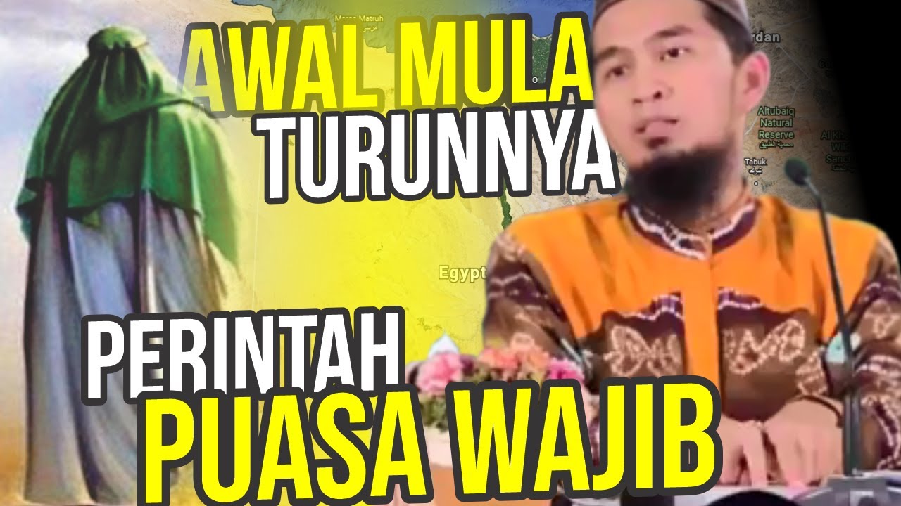 Awal Mula Turunnya PERINTAH PUASA, Begini Respon Para Sahabat NABI – Ustadz Adi Hidayat LC MA