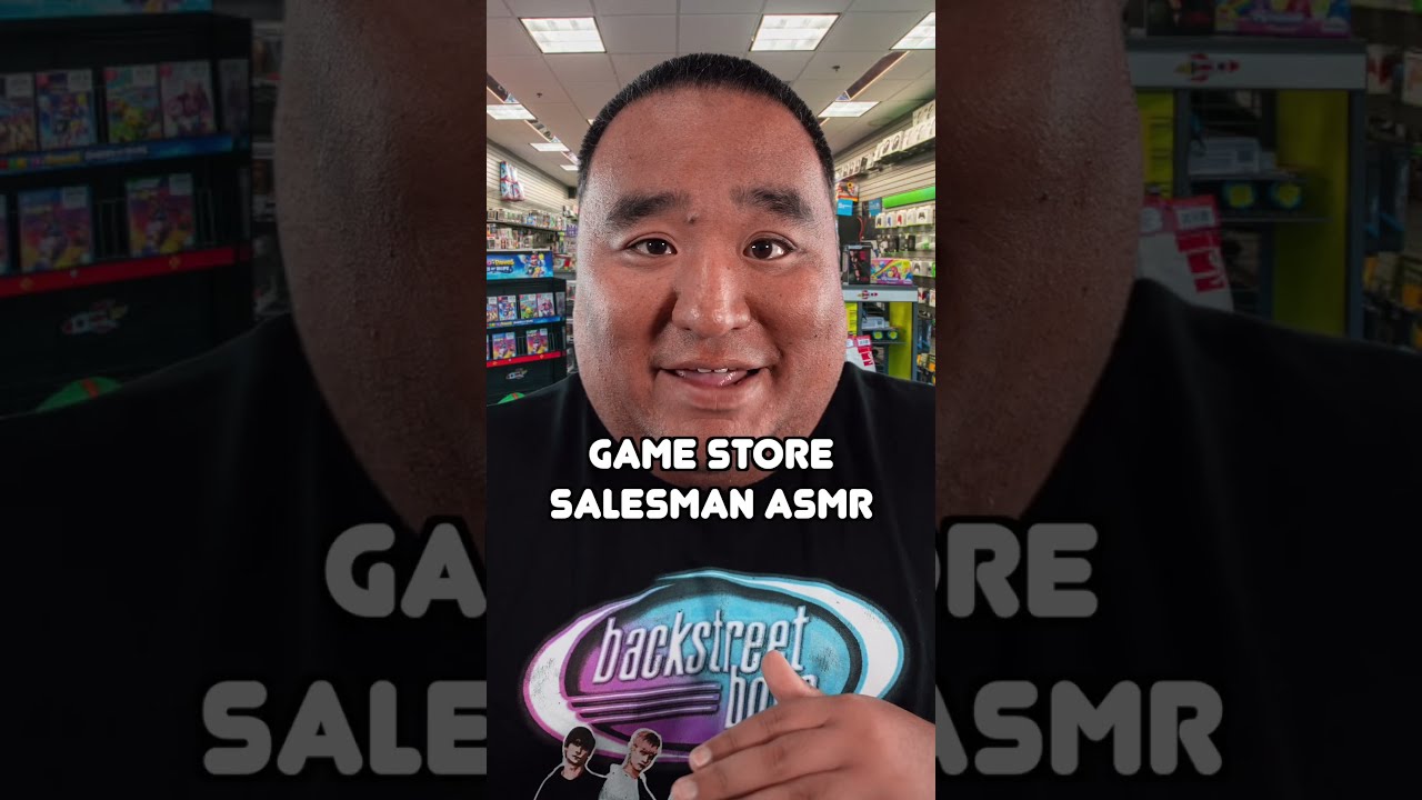 The NICEST Game Store Salesman - ASMR Roleplay