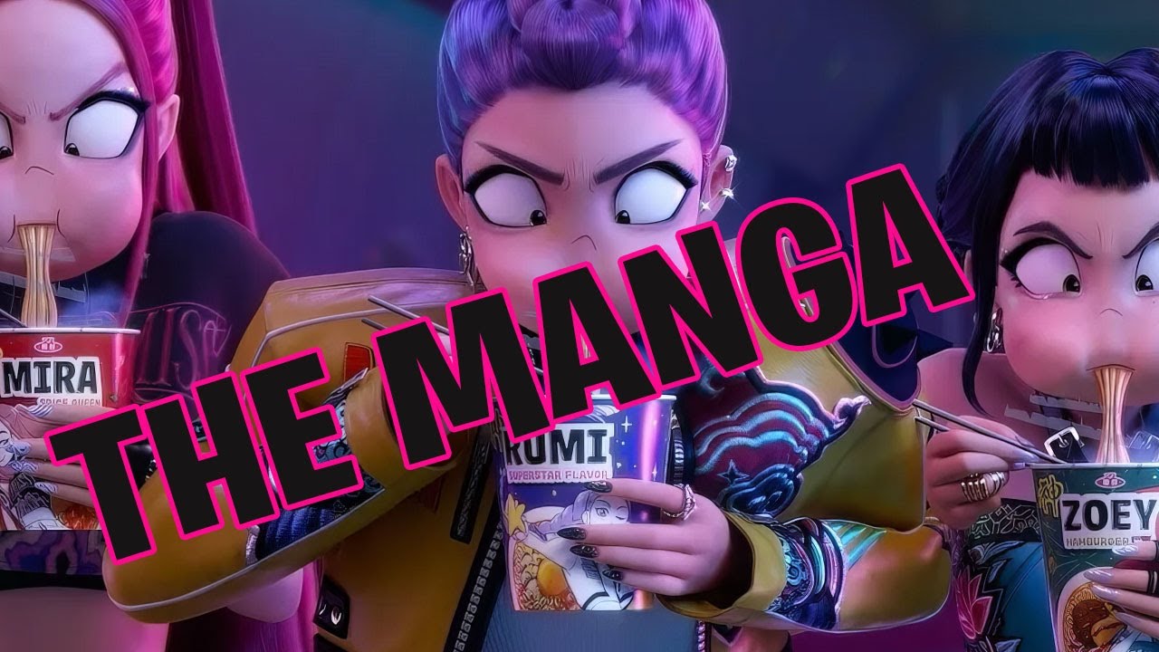 KPOP DEMON HUNTERS GET'S COMIC AND MANGA