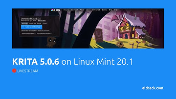 Krita 5.0.6 on Linux Mint 20.1