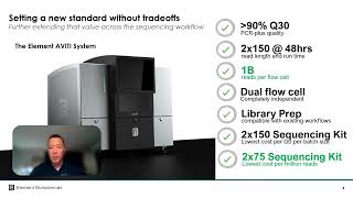 AVITI™ 2x75 Sequencing Kit at 1B Reads per Flow Cell