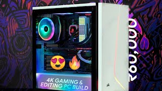 4k gaming & video editing pc build under 60k in india