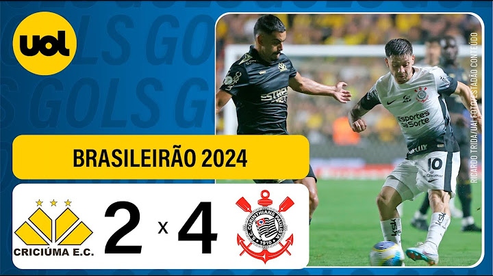 CRICIÚMA 2 X 4 CORINTHIANS - CAMPEONATO BRASILEIRO 2024; VEJA OS GOLS DE GARRO, BIDU e YURI ALBERTO