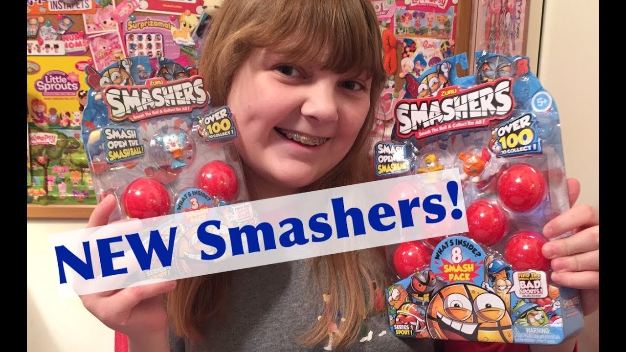 NEW Zuru Smashers Surprise Toys Smashball Sports Collectibles – Smash the Ball – Unboxing & Review