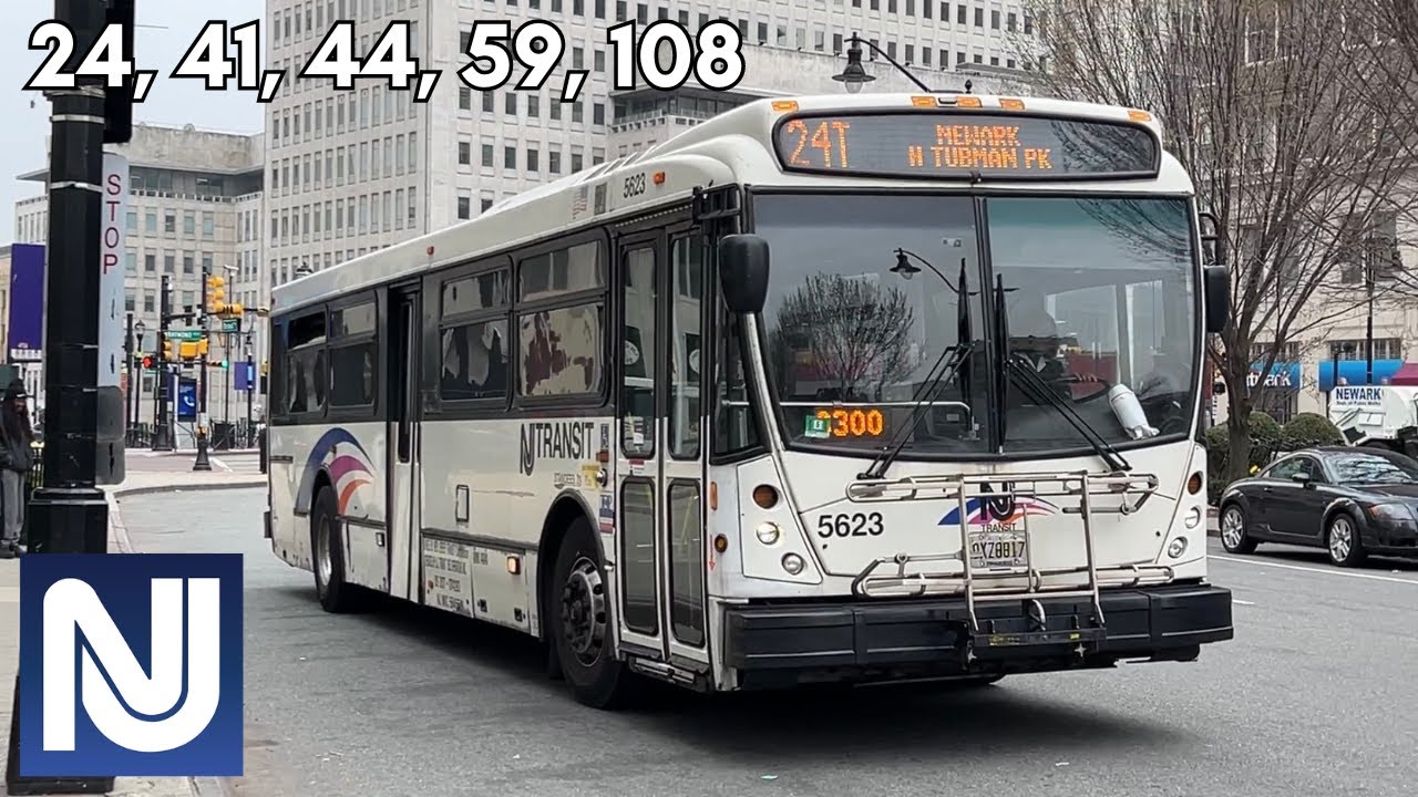 NJT: 2008-2013 NABI 416.15 action on the 24H, 24S, 24T, 41, 44, 59