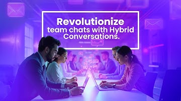 Meet the ultimate AI-powered tool revolutionizing team chats with Hybrid Conversations
