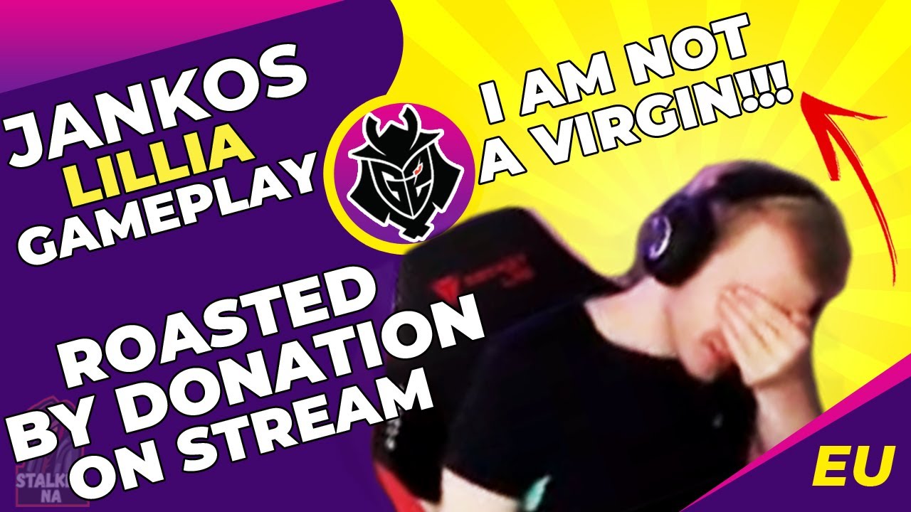 G2 Jankos Gets Roasted By Donation On Stream -  I Am NOT A Virgin ! Perkz Will Int | EU Challenger