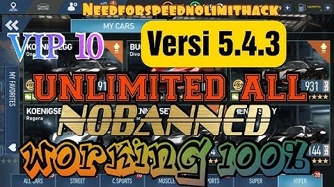 Need For Speed No Limits  Versi 5.4.3 Mod 2021  latest version / UNLIMITED GOLD Unlock All Cars