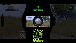 Pubg Mobile 1Vs4 一Monster