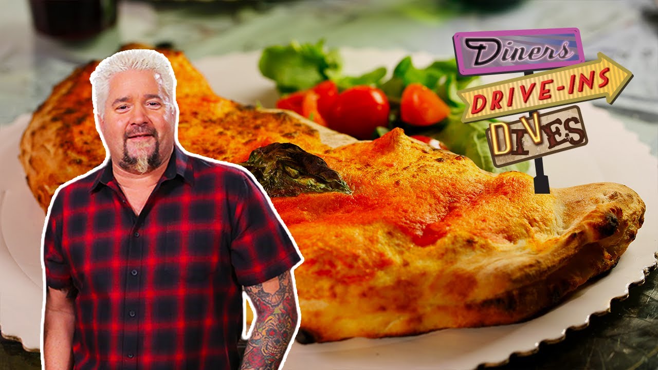 Guy Fieri Eats Pizza in Florence, Italy Diners, DriveIns and Dives