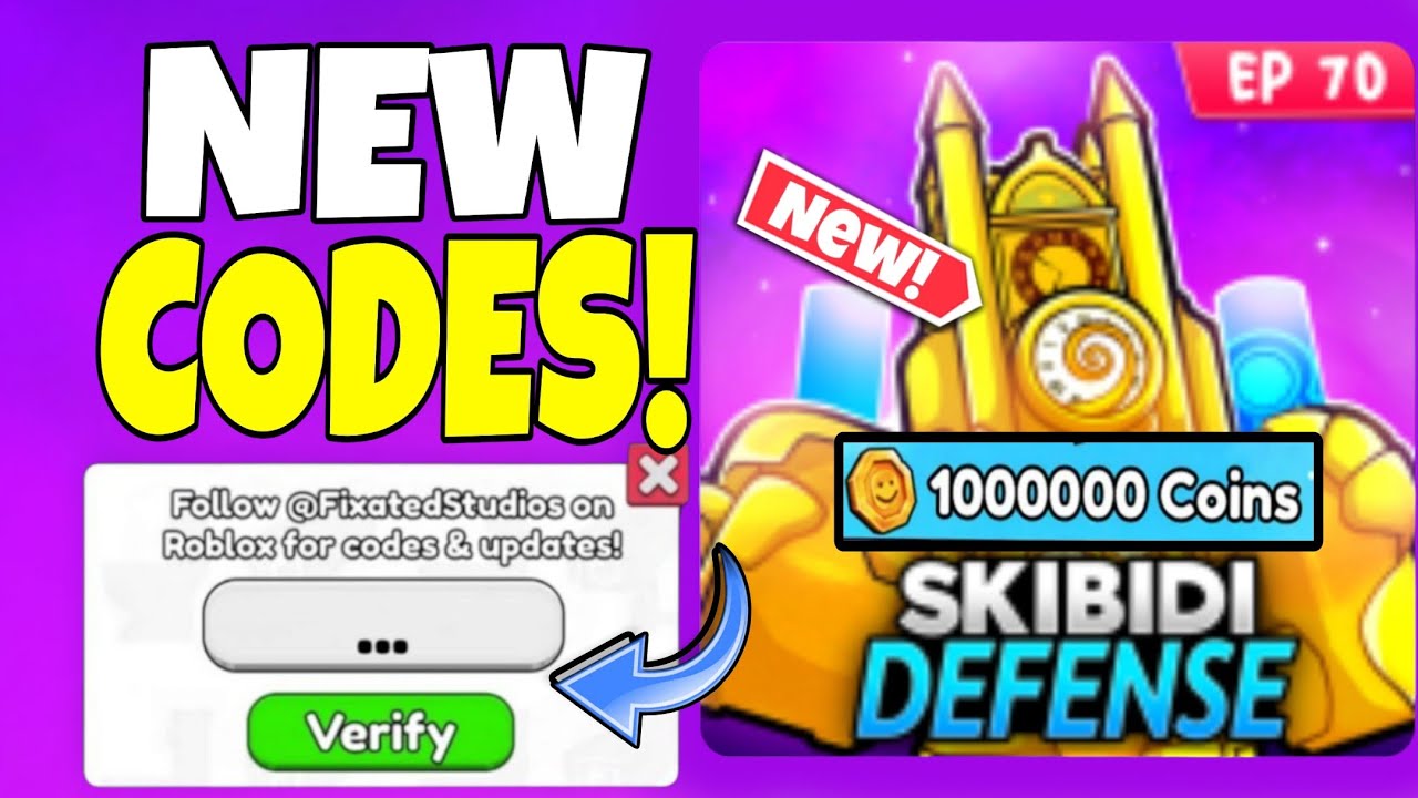 Skibi defense codes 2024