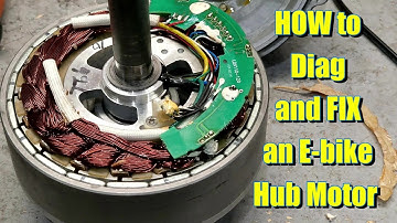 How to Diagnose and replace a Hall sensor in a Brushelss hub motor Step by Step instructions Himiway