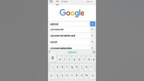 how to ugb  University question paper download and answer sheet upload