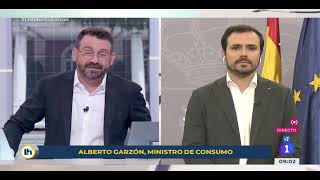 Alberto Garzón: Juan Carlos de Borbón está acusado de delitos graves pero su inviolabilidad le salva