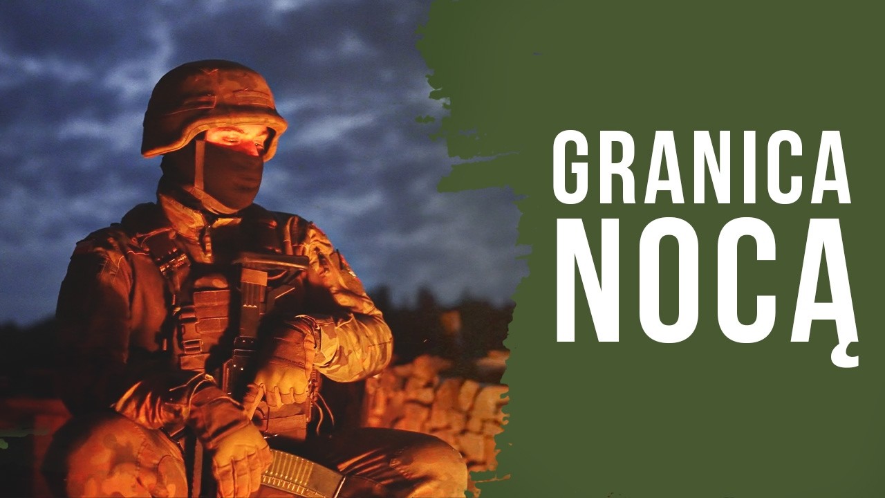 Nocny patrol na „pasku” przy polsko-białoruskiej granicy