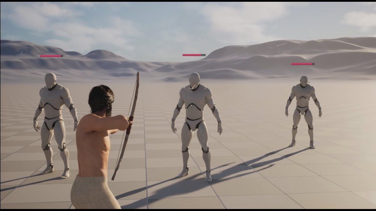 RPG Tutorial 190. Shooting arrows (Unreal Engine 5) - YouTube