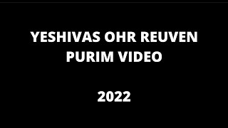 YOR Purim Video 2022