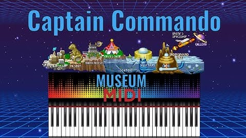 Captain Commando - Stage 2 Museum 🎹MIDI🎹