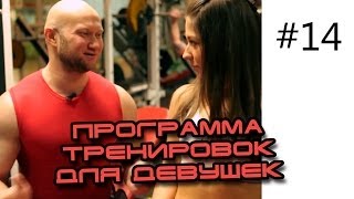 Программа тренировок для девушек, для чайников в фитнес клубе