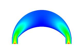 Damped Structural Instability with a Fully Enclosed Fluid | Fluid–Structure Interaction Simulation