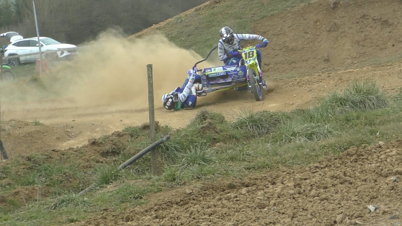 Sidecarteam Sanders/Rostingt 4/5-03-2023 Training France