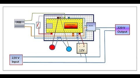 Arduino : accensione luce con sensore