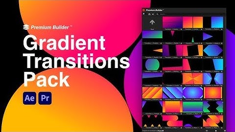 Corporate AE Templates: Gradient Transitions Pack