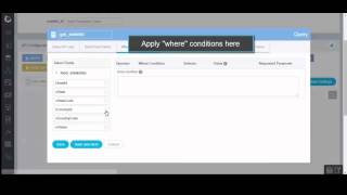 API Configuration : How to configure Input Params