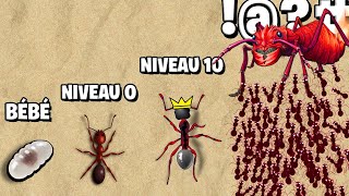 LA MEILLEURE ÉVOLUTION DE COLONIE DE FOURMIS ! (ants.io) screenshot 3