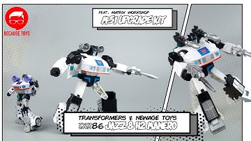 Transformers Studio Series 86 Jazz with Upgrade Kit and Newage H2 Manero Unboxing and Transformation