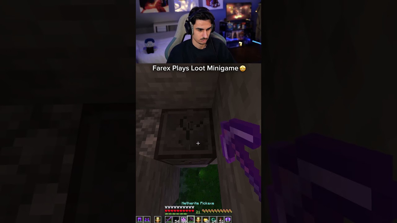 Farex plays loot minigame