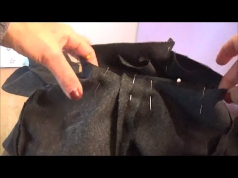 How to attach the coat sleeve-3 /Πως τοποθετώ το μανίκι του πανωφοριού-3