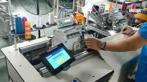 Full automatic overlock sewing machine maquina de coser