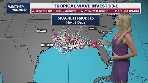 Weather Impact update: System brewing in the Gulf could bring heavy rain to parts of Texas this week