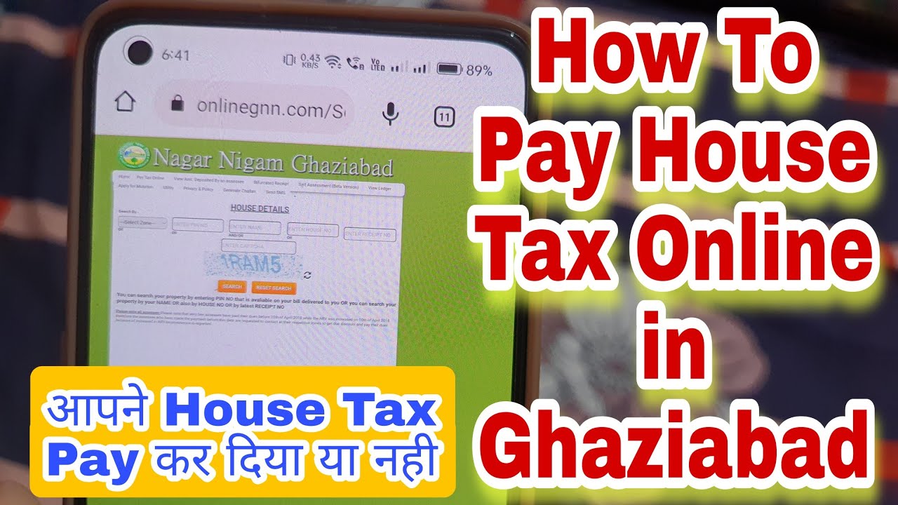 How To Pay Ghaziabad House Tax Online