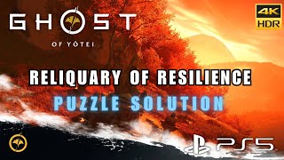Ghost of Yotei - How to Quickly Solve Reliquary of Resilience Puzzle