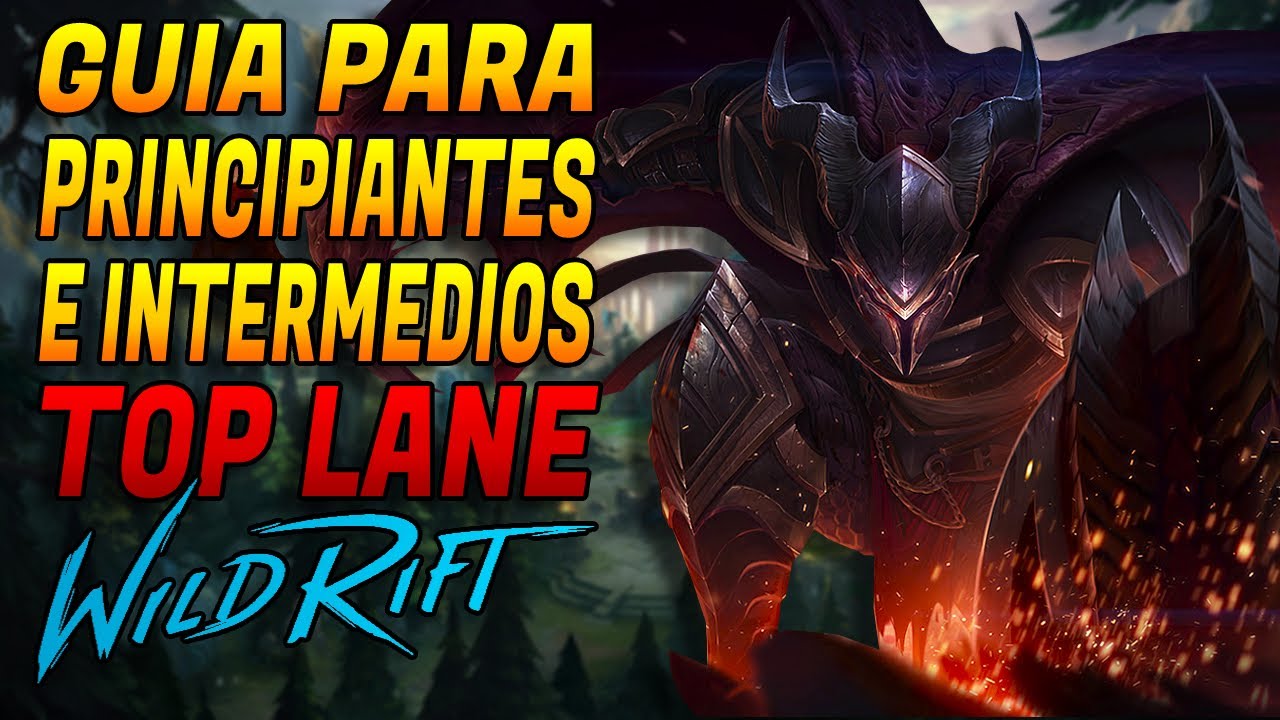 🐍 GUIA TOP LOL Wild Rift | 🧠 Principiantes e Intermedios | Tipos Campeones, Laning...