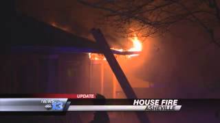 UPDATE: House Fire in Asheville