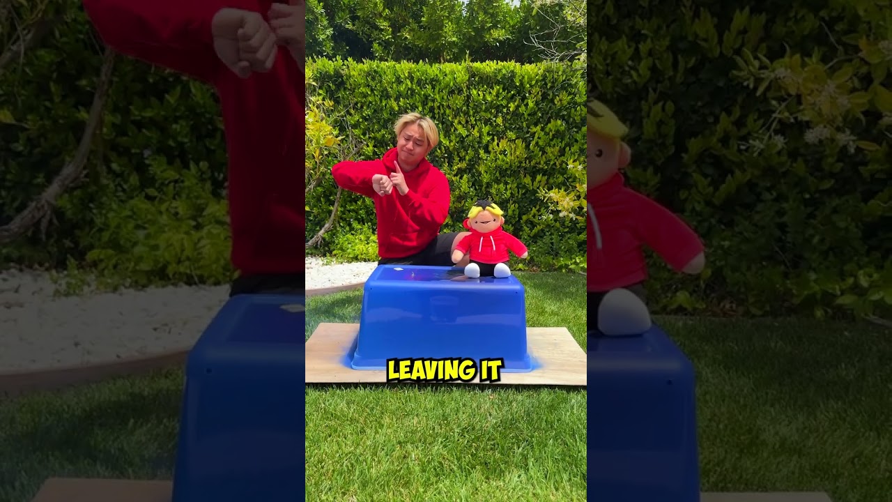 What happens if you trap blue smoke in a box? 