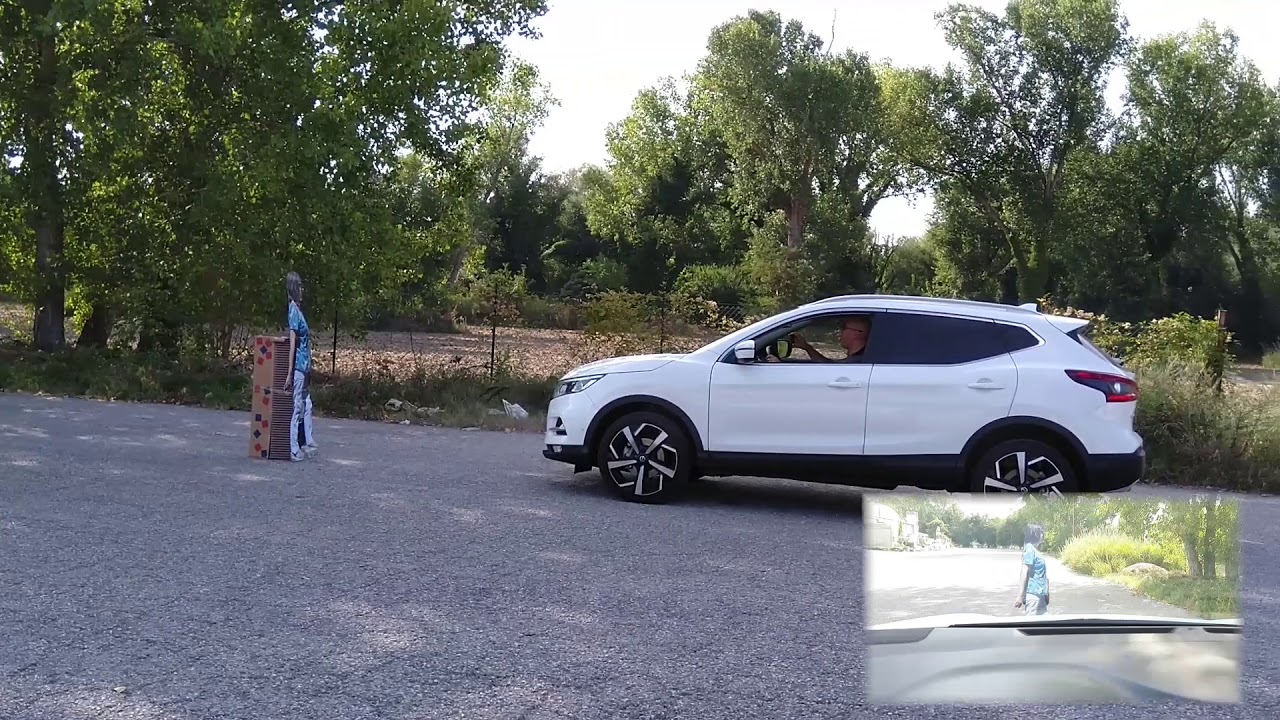 Prova crash test Nissan Qashqai 2018 (sagoma persona) YouTube